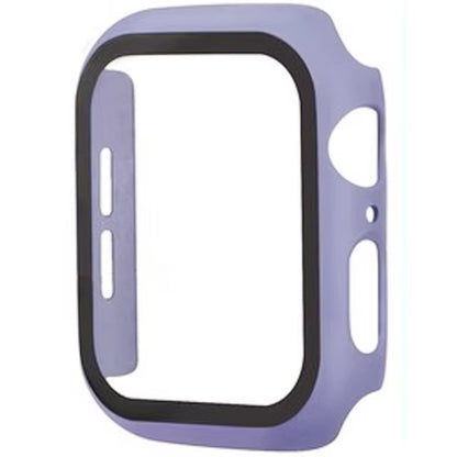 Glass+Cover for Apple Watch Case 9 8 7 6 SE 5 Iwatch Accessorie Screen Protector Apple Watch Serie 44Mm 40Mm 41Mm 45Mm 42Mm 38Mm